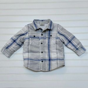 Crazy 8 Plaid Flannel Shacket